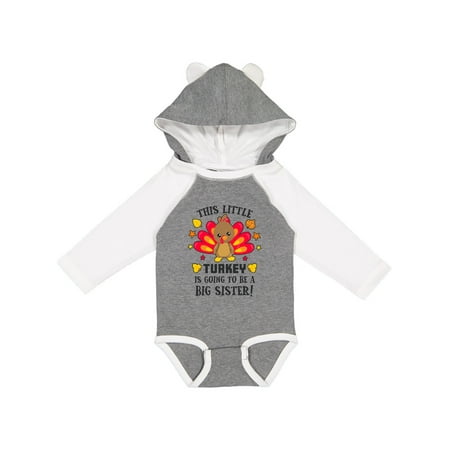 Inktastic This Little Turkey is Going to Be a Big Sister Gift Baby Girl Long Sleeve Bodysuit
Inktastic This Little Turkey is Going to Be a Big Sister Gift Baby Girl Long Sleeve Bodysuit
