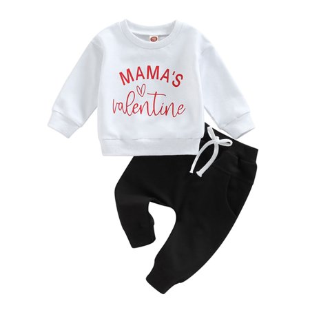 JDEFEG Sleepers Baby Boy Toddler Kids Baby Girls Boys Sweatpants Valentines Days Suit Long Sleeve Round Neck Sweatshirt Tops Casual Drawstring Pants Tracksuit Set Knitted Long Sleeve White 100
JDEFEG Sleepers Baby Boy Toddler Kids Baby Girls Boys Sweatpants Valentines Days Suit Long Sleeve Round Neck Sweatshirt Tops Casual Drawstring Pants Tracksuit Set Knitted Long Sleeve White 100