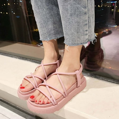 Aueoeo Sandals women dressy summer flat Women s Summer Platform Shoes Soft Sole Comfortable Roman Sandals
Aueoeo Sandals women dressy summer flat Women s Summer Platform Shoes Soft Sole Comfortable Roman Sandals