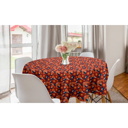 Floral Round Tablecloth Repetitive Wild Roses with Nectar Vivid Warm Colors Illustration Circle Table Cloth Cover for Dining Room Kitchen Decor 60 Burnt Sienna Multicolor by Ambesonne
Floral Round Tablecloth Repetitive Wild Roses with Nectar Vivid Warm Colors Illustration Circle Table Cloth Cover for Dining Room Kitchen Decor 60 Burnt Sienna Multicolor by Ambesonne