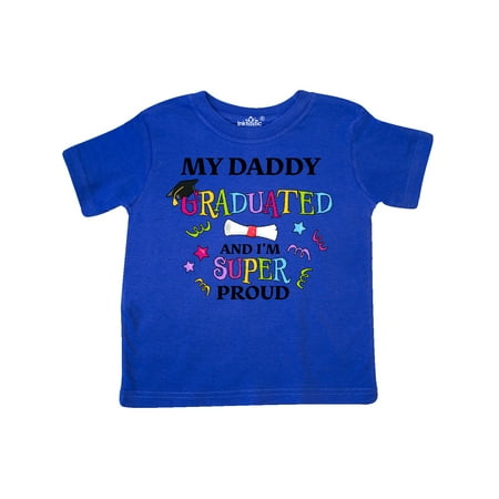 Inktastic My Daddy Graduated and I m Super Proud Gift Toddler Boy or Toddler Girl T-Shirt
Inktastic My Daddy Graduated and I m Super Proud Gift Toddler Boy or Toddler Girl T-Shirt