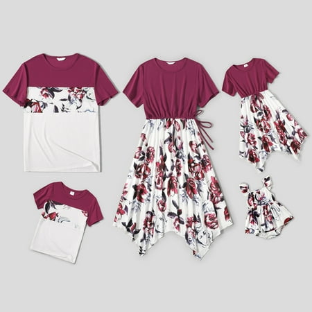 PatPat Easter Family Matching Splicing Floral Irregular Dresses and T-shirts Sets Sizes Baby/Boy/Girl/Women/Men One Piece
PatPat Easter Family Matching Splicing Floral Irregular Dresses and T-shirts Sets Sizes Baby/Boy/Girl/Women/Men One Piece