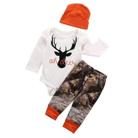Inevnen Newborn Baby Boys Long Sleeve Letters Deer Romper Bodysuit Pants Hat Outfit Clothes Set
Inevnen Newborn Baby Boys Long Sleeve Letters Deer Romper Bodysuit Pants Hat Outfit Clothes Set