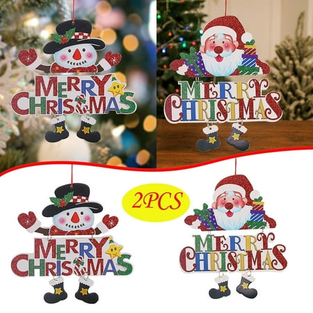 Pgeraug Hangers Pendant Decoration Man Christmas Snowman Hanging Pendant Doorplate Old 2PCS Home Decor Hangs Multicolor
Pgeraug Hangers Pendant Decoration Man Christmas Snowman Hanging Pendant Doorplate Old 2PCS Home Decor Hangs Multicolor