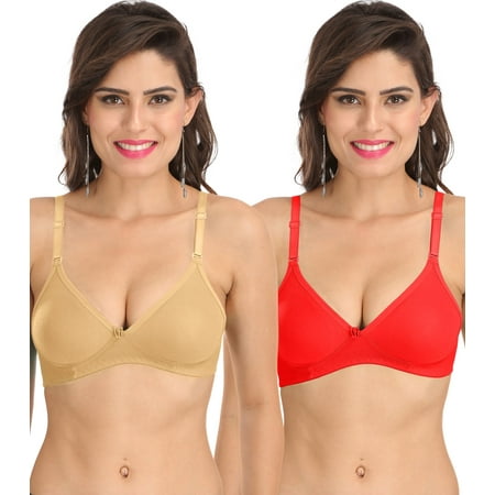 Ossirrio Women s Everyday Non Padded Non Wired 3/4th Coverage T-Shirt Bra with Free Transparent Strap
Ossirrio Women s Everyday Non Padded Non Wired 3/4th Coverage T-Shirt Bra with Free Transparent Strap