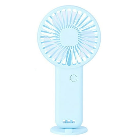 Handheld Fan with Stand Base 3 Speed Adjustable 800mAh Battery USB Rechargeable Blue
Handheld Fan with Stand Base 3 Speed Adjustable 800mAh Battery USB Rechargeable Blue