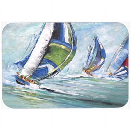 Boat Race Glass Cutting Board- Large
Boat Race Glass Cutting Board- Large