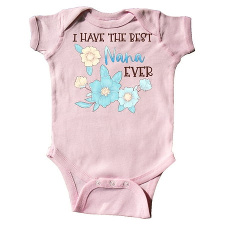 Inktastic I Have the Best Nana Ever with Blue Flowers Gift Baby Boy or Baby Girl Bodysuit
Inktastic I Have the Best Nana Ever with Blue Flowers Gift Baby Boy or Baby Girl Bodysuit
