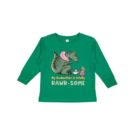 Inktastic My Godmother is Totally Rawr-Some Tea Rex Party Gift Toddler Boy or Toddler Girl Long Sleeve T-Shirt
Inktastic My Godmother is Totally Rawr-Some Tea Rex Party Gift Toddler Boy or Toddler Girl Long Sleeve T-Shirt