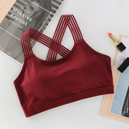New Sexy Back Padded Sports Bras Cross Straps Women Shockproof Breathable Fitness Running Gym Yoga Vest Top Sportswear
New Sexy Back Padded Sports Bras Cross Straps Women Shockproof Breathable Fitness Running Gym Yoga Vest Top Sportswear