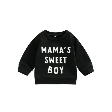 Genuiskids Newborn Baby Boy Long Sleeve Pullover 3 6 12 18 24 Months Infant Mother s Day Sweatshirt Letter Printed Cotton Blend Jumper Tops Casual Fall Spring Outfit
Genuiskids Newborn Baby Boy Long Sleeve Pullover 3 6 12 18 24 Months Infant Mother s Day Sweatshirt Letter Printed Cotton Blend Jumper Tops Casual Fall Spring Outfit