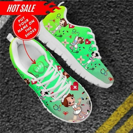 Colorful Cartoon Nurse Sneakers Women s Shoes Custom Name Doctor Print Mesh Pride Flat Shoes for Laides Dropshipping 
Colorful Cartoon Nurse Sneakers Women s Shoes Custom Name Doctor Print Mesh Pride Flat Shoes for Laides Dropshipping
