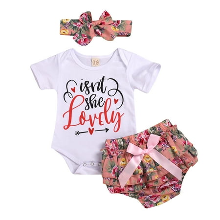 Newborn Infant Baby Girl Summer Print Romper Bodytsuit+Floral Print Shorts Set Outfits Fashion Children s Suit
Newborn Infant Baby Girl Summer Print Romper Bodytsuit+Floral Print Shorts Set Outfits Fashion Children s Suit