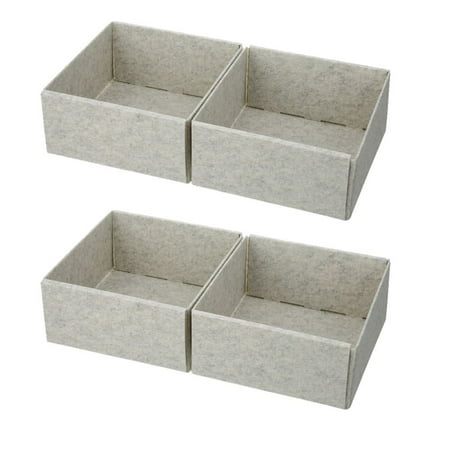 YBM Home Clothes Drawer Organizer - Set of 4 Drawer Organizers for Bra Underwear Lingerie Socks Ties ETC - Foldable Easy Assemble Breathable Organizer Bins for Bedroom and Closet 1250-4
YBM Home Clothes Drawer Organizer - Set of 4 Drawer Organizers for Bra Underwear Lingerie Socks Ties ETC - Foldable Easy Assemble Breathable Organizer Bins for Bedroom and Closet 1250-4