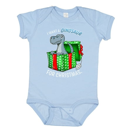 Inktastic I Want a Dinosaur for Christmas in Green and Red Gift Box Gift Baby Boy or Baby Girl Bodysuit
Inktastic I Want a Dinosaur for Christmas in Green and Red Gift Box Gift Baby Boy or Baby Girl Bodysuit