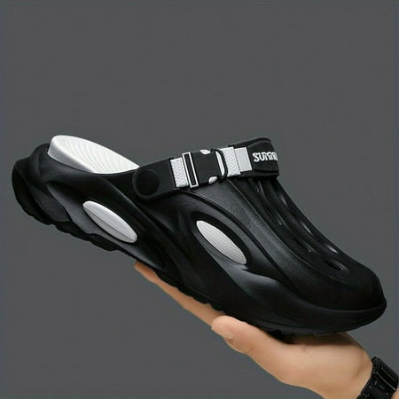 Chunky Clog Slippers for Men - Ultra Comfy Non-Slip Anti-Odor EVA Shoes with Breathable Hollow Out Design for Outdoor Activities Casual Wear and Relaxation - Trendy Stylish and Comfortable Footw
Chunky Clog Slippers for Men - Ultra Comfy Non-Slip Anti-Odor EVA Shoes with Breathable Hollow Out Design for Outdoor Activities Casual Wear and Relaxation - Trendy Stylish and Comfortable Footw