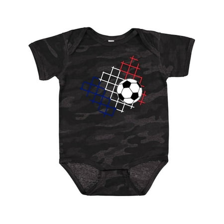 Inktastic Soccer Ball Net with French Flag Colors Gift Baby Boy or Baby Girl Bodysuit
Inktastic Soccer Ball Net with French Flag Colors Gift Baby Boy or Baby Girl Bodysuit