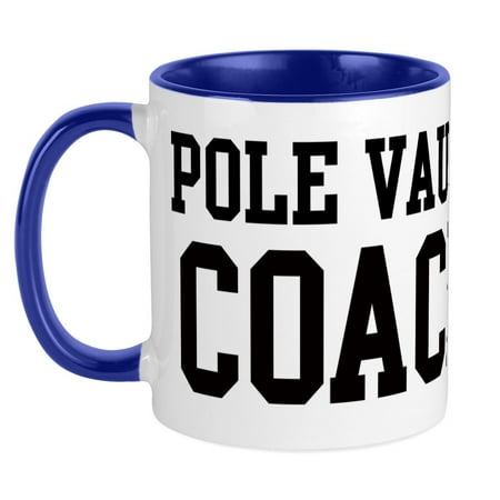 CafePress - POLE VAULT Coach Mug - Ceramic Coffee Tea Novelty Mug Cup 11 oz