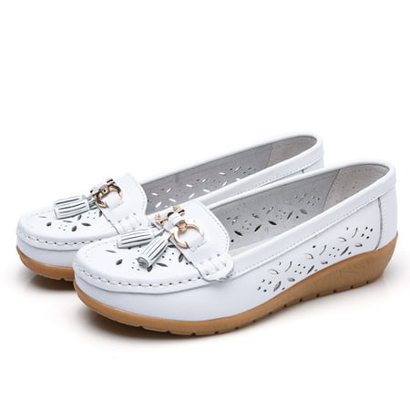 Women‘s Hollow Out Design Loafers Breathable & Comfortable Slip On Shoes Solid Color Flat Shoes
Women‘s Hollow Out Design Loafers Breathable & Comfortable Slip On Shoes Solid Color Flat Shoes