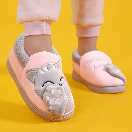 〖Yilirongyumm〗 Baby Shoes Kids Children s Boys Girls Winter Slippers Cartoon Cat Non-Slip Shoes Indoor Home Warm And Cute Cotton Slippers
〖Yilirongyumm〗 Baby Shoes Kids Children s Boys Girls Winter Slippers Cartoon Cat Non-Slip Shoes Indoor Home Warm And Cute Cotton Slippers