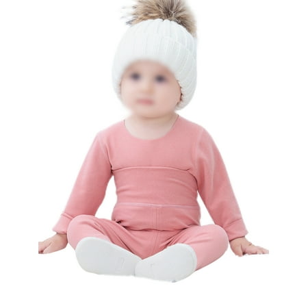 Wrcnote Baby Long Sleeve Elastic Waist Sleepwear Warm House Buttons Homewear Solid Color Thermal Pajamas Sets Pink 80cm
Wrcnote Baby Long Sleeve Elastic Waist Sleepwear Warm House Buttons Homewear Solid Color Thermal Pajamas Sets Pink 80cm