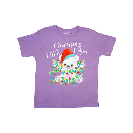 Inktastic Grampa s Little Helper Cute Polar Bear with Christmas Lights Gift Toddler Boy or Toddler Girl T-Shirt
Inktastic Grampa s Little Helper Cute Polar Bear with Christmas Lights Gift Toddler Boy or Toddler Girl T-Shirt