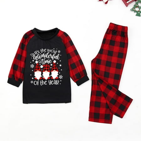Christmas Gifts Christmas Pajamas for Family Xmas Pajamas Pjs Sleepwear Outfits Matching Set Polyester Black 110
Christmas Gifts Christmas Pajamas for Family Xmas Pajamas Pjs Sleepwear Outfits Matching Set Polyester Black 110