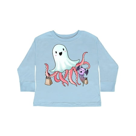 Inktastic Cute Ghost Octopus Trick or Treating with Bat Gift Toddler Boy or Toddler Girl Long Sleeve T-Shirt
Inktastic Cute Ghost Octopus Trick or Treating with Bat Gift Toddler Boy or Toddler Girl Long Sleeve T-Shirt