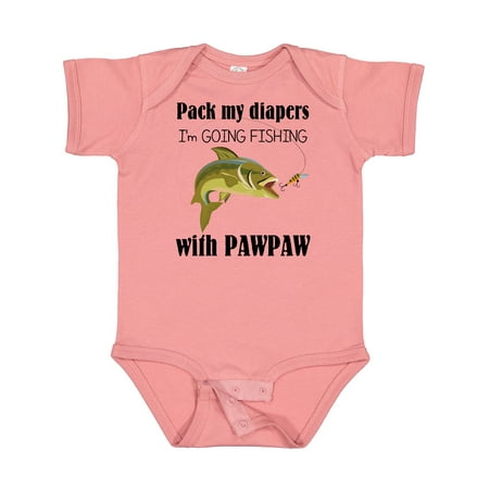 Inktastic Pack My Diapers I m Going Fishing with Pawpaw Gift Baby Boy or Baby Girl Bodysuit
Inktastic Pack My Diapers I m Going Fishing with Pawpaw Gift Baby Boy or Baby Girl Bodysuit