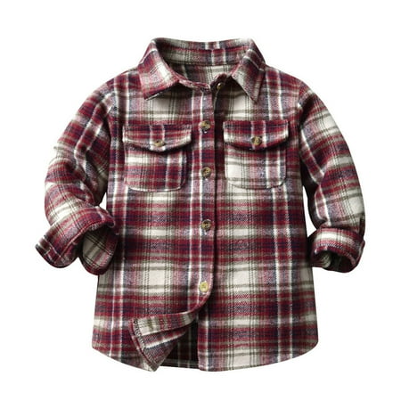 Aompmsdx Kids Toddler Flannel Shirt Jacket Plaid Long Sleeve Lapel Button Down Baby Boys Girls Fall Shirt Coat Outwearhello Kitty
Aompmsdx Kids Toddler Flannel Shirt Jacket Plaid Long Sleeve Lapel Button Down Baby Boys Girls Fall Shirt Coat Outwearhello Kitty
