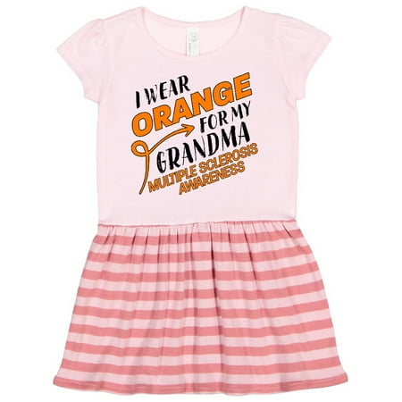 Inktastic I Wear Orange for my Grandma- Multiple Sclerosis awareness Gift Toddler Girl Dress
Inktastic I Wear Orange for my Grandma- Multiple Sclerosis awareness Gift Toddler Girl Dress