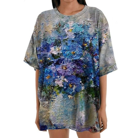 Blouse Women s Short Sleeves Flower Printed Pattern Casual Short Sleeve Tops Blouse Bra Tops For Women
Blouse Women s Short Sleeves Flower Printed Pattern Casual Short Sleeve Tops Blouse Bra Tops For Women