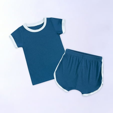 CHGBMOK Clearance Toddler Kids Baby Boys Girls Fashion Cute Solid Color Short Sleeve Shorts Cotton Casual Suit
CHGBMOK Clearance Toddler Kids Baby Boys Girls Fashion Cute Solid Color Short Sleeve Shorts Cotton Casual Suit