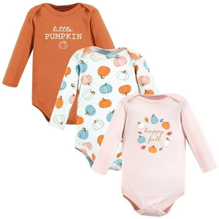 Hudson Baby Infant Girl Cotton Long-Sleeve Bodysuits Happy Fall 3-Pack 18-24 Months
Hudson Baby Infant Girl Cotton Long-Sleeve Bodysuits Happy Fall 3-Pack 18-24 Months