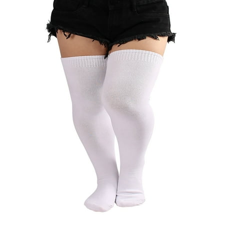 Huaai socks for women Women s Plus Size Women Over Knee Tall Socks Plus Cotton Socks Extra Thick Thigh Socks Stockings cute socks White
Huaai socks for women Women s Plus Size Women Over Knee Tall Socks Plus Cotton Socks Extra Thick Thigh Socks Stockings cute socks White
