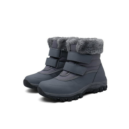 Kesitin Women Warm Boot Faux Fur Winter Shoes Full Plush Lined Snow Boots Comfort Breathable Booties Outdoor Non Slip Gray 7
Kesitin Women Warm Boot Faux Fur Winter Shoes Full Plush Lined Snow Boots Comfort Breathable Booties Outdoor Non Slip Gray 7