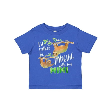 Inktastic Id Rather Be Hanging with My Mimi- Cute Sloths Gift Toddler Boy or Toddler Girl T-Shirt
Inktastic Id Rather Be Hanging with My Mimi- Cute Sloths Gift Toddler Boy or Toddler Girl T-Shirt