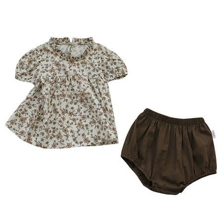 JDEFEG Clothes Set Baby Baby Girls Boys Summer Floral Cotton Short Sleeve Short Pants Shorts Tops Set Outfits Clothes Boy Clothes 2T 4T Cotton Beige 100
JDEFEG Clothes Set Baby Baby Girls Boys Summer Floral Cotton Short Sleeve Short Pants Shorts Tops Set Outfits Clothes Boy Clothes 2T 4T Cotton Beige 100