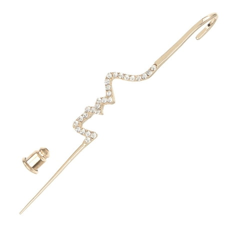 NUOLUX 1Pc Fashionable Ear Stud Decorative Piercing Jewelry Ear Pendant (Golden)
NUOLUX 1Pc Fashionable Ear Stud Decorative Piercing Jewelry Ear Pendant (Golden)