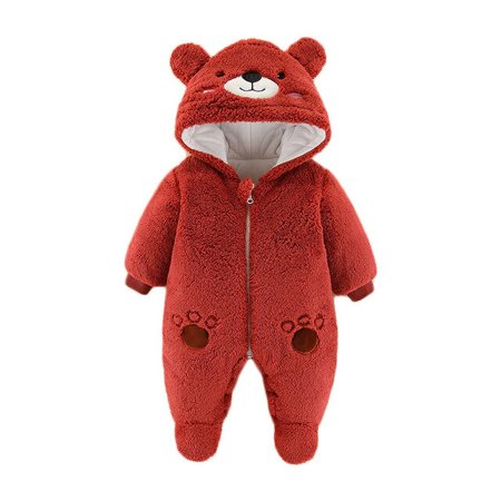 DancePeanut Cute Baby Romper One Piece Printed Bear Clothes Babies Boy Girl Winter Clothes With Hats Warm Zipper Bodysuit
DancePeanut Cute Baby Romper One Piece Printed Bear Clothes Babies Boy Girl Winter Clothes With Hats Warm Zipper Bodysuit