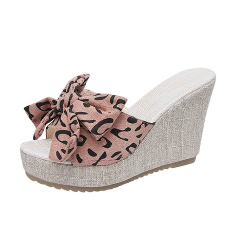 ZHAGHMIN Size 13 Mens Socks Ladies Fashion Suede Leopard Pattern Bow Open Toe Wedge Heel Thick Soled Casual Slippers Women Open Toe Slippers Womens Slippers Socks Wool Slippers For Women Crock Slipp
ZHAGHMIN Size 13 Mens Socks Ladies Fashion Suede Leopard Pattern Bow Open Toe Wedge Heel Thick Soled Casual Slippers Women Open Toe Slippers Womens Slippers Socks Wool Slippers For Women Crock Slipp