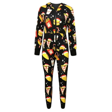 Christmas Onesies Pajamas for Women Zipper Cozy Hooded Onesie Jumpsuit Sleepwear for the Holidays and Family Photos
Christmas Onesies Pajamas for Women Zipper Cozy Hooded Onesie Jumpsuit Sleepwear for the Holidays and Family Photos