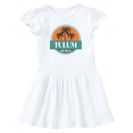 Inktastic Tulum Mexico Vacation Gift Gift Baby Girl Dress
