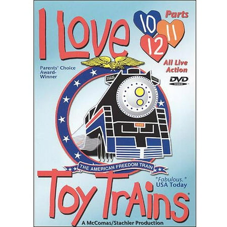 TM Books 121 I Love Toy Trains DVD/Pt.10-12