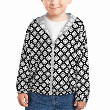Sun Hoodie for Kids rhombuses Geometry pattern Long Sleeve Swim Fishing Shirts Sun Protection Zip Up Jacket Clothing Athletic Hoodie
Sun Hoodie for Kids rhombuses Geometry pattern Long Sleeve Swim Fishing Shirts Sun Protection Zip Up Jacket Clothing Athletic Hoodie