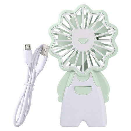 Portable Small Fan Low USB Rechargeable Personal Cooling Fans Fan for Bedroom Camping Student kids children room Holiday Gifts Green
Portable Small Fan Low USB Rechargeable Personal Cooling Fans Fan for Bedroom Camping Student kids children room Holiday Gifts Green