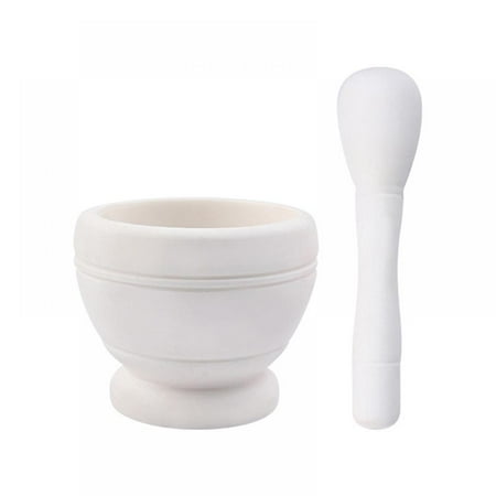 Mortar and Pestle Set - 4.3 Inch 1.5 Cup Capacity Great for Guacamole Spice Cooking Tools Supplies easy to clean
Mortar and Pestle Set - 4.3 Inch 1.5 Cup Capacity Great for Guacamole Spice Cooking Tools Supplies easy to clean
