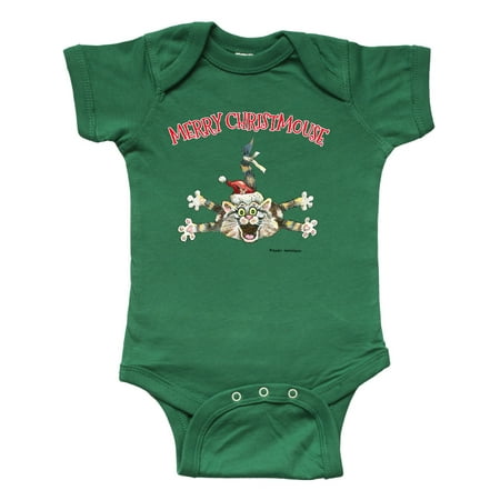Inktastic Merry Christmouse Cat in Santa Hat Gift Baby Boy or Baby Girl Bodysuit
Inktastic Merry Christmouse Cat in Santa Hat Gift Baby Boy or Baby Girl Bodysuit