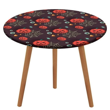 Bybiment Round Fitted Tablecloth with Elastic Edge Halloween Elements Pattern Collection Design Decorative Tablecloth Table Cover 43 Inch
Bybiment Round Fitted Tablecloth with Elastic Edge Halloween Elements Pattern Collection Design Decorative Tablecloth Table Cover 43 Inch