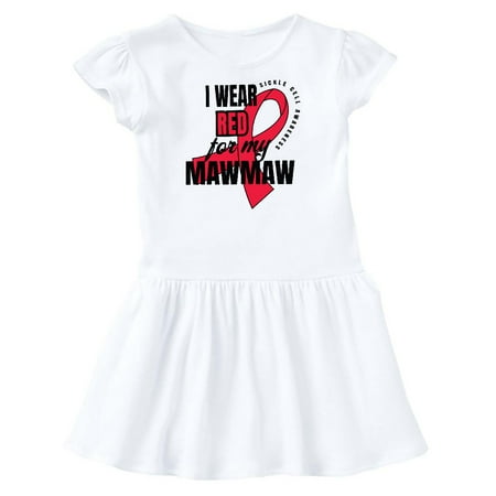 Inktastic Sickle Cell Awareness I Wear Red For My Mawmaw Gift Toddler Girl Dress
Inktastic Sickle Cell Awareness I Wear Red For My Mawmaw Gift Toddler Girl Dress